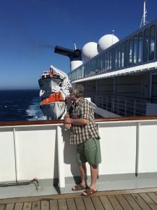 Graham on Cruise Ship Tour